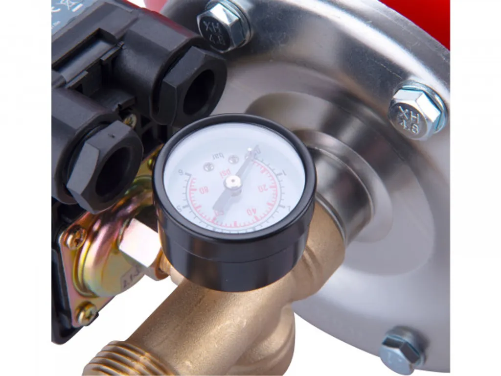 Solution basse pression eau : Pompe Extol Premium 4 bars avec 24L - 2