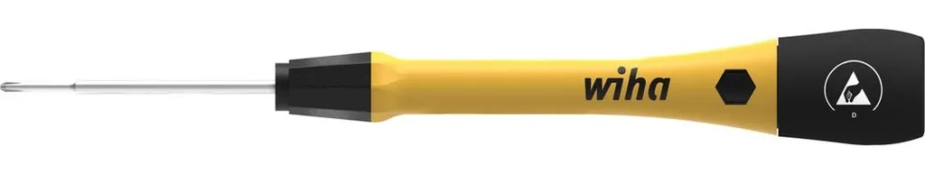 Tournevis cruciforme ESD Wiha PH1 pour composants électroniques délicats - 2