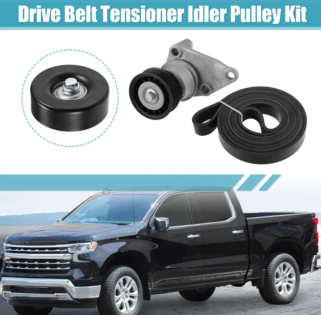 Kit Tendeur de Courroie et Poulie pour GMC Yukon Sierra 1500 V8