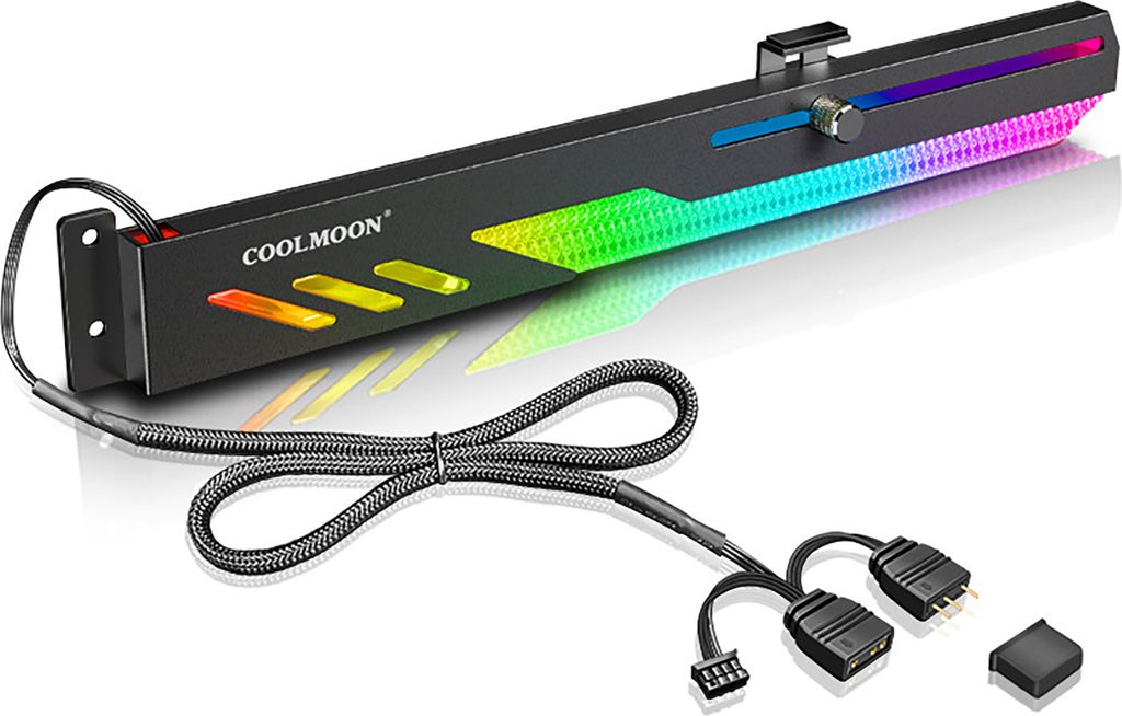 GT8 Graphics Card Bracket Multi-Interface Protective Large Lading-tragende Chassis-Dekoration 5V Argb Synchronous GPU Grafikkartenstandhalter für ...