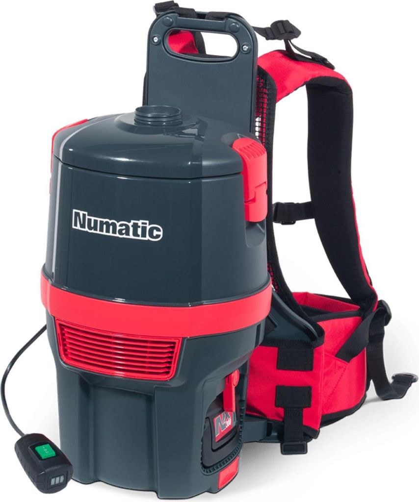 Aspirapolvere a zaino Numatic RSB150-NX con batteria Immagine del prodotto 