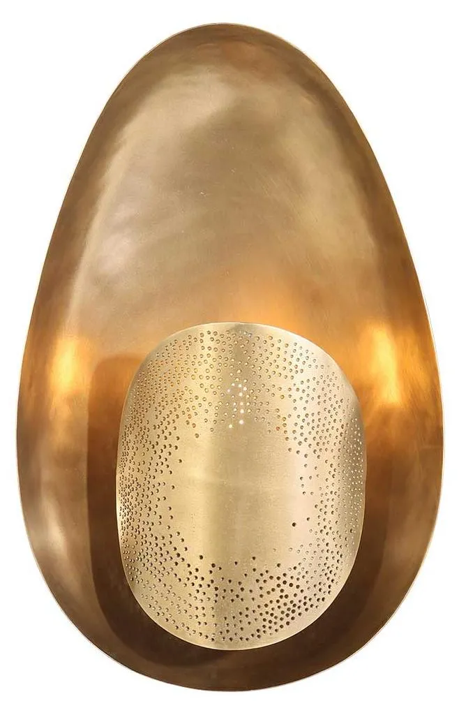 Applique Murale Brassi Bronze : Solution d'Éclairage Design pour Intérieur