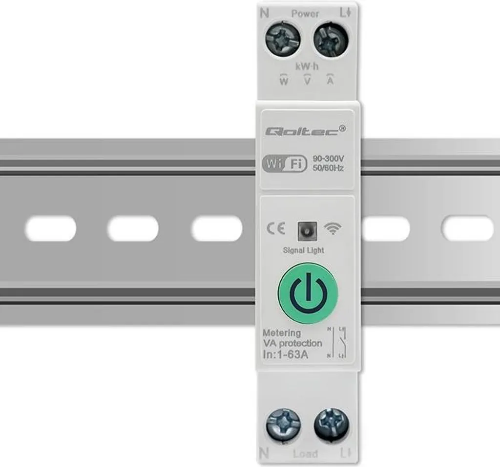 Interrupteur Connecté Rail DIN 63A avec Suivi Consommation Électrique - 10