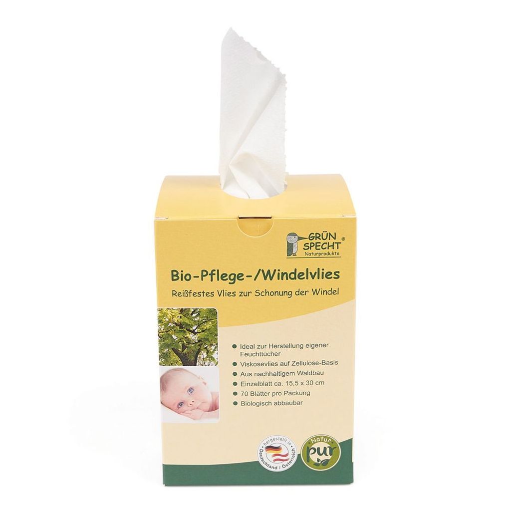 Grünspecht -Pflege-/ Windelvlies 70 Blatt Produktbild 