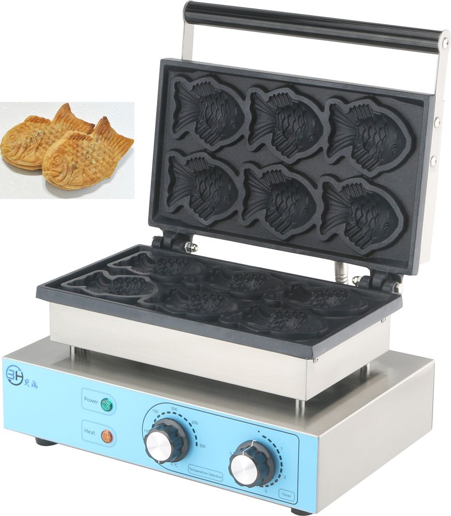 BH-1005 Taiyaki gofrownica rybki Zdjęcie produktu 