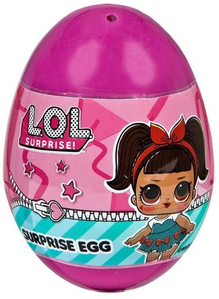 1 x L.O.L. Surprise! Überraschungssei 7,5cm mit kreativen Inhalt