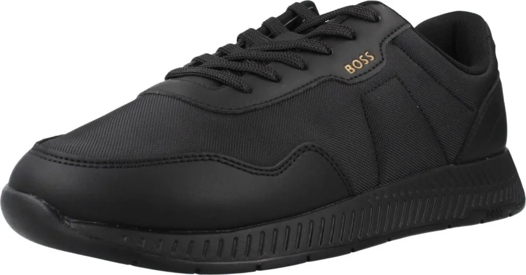 Chaussures Hugo Boss Titanium Runn Nypun Noir - Confort et Style Durable
