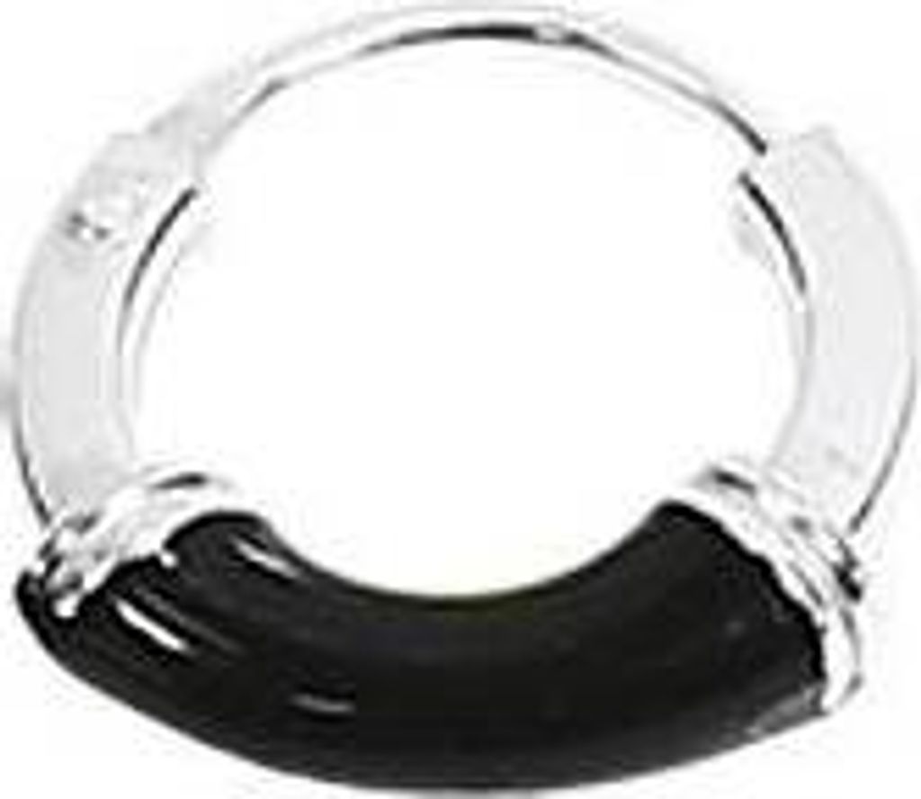 Single 925 Sterling Silber Keltische Bali Creole mit Schwarzem Element 10mm 7083