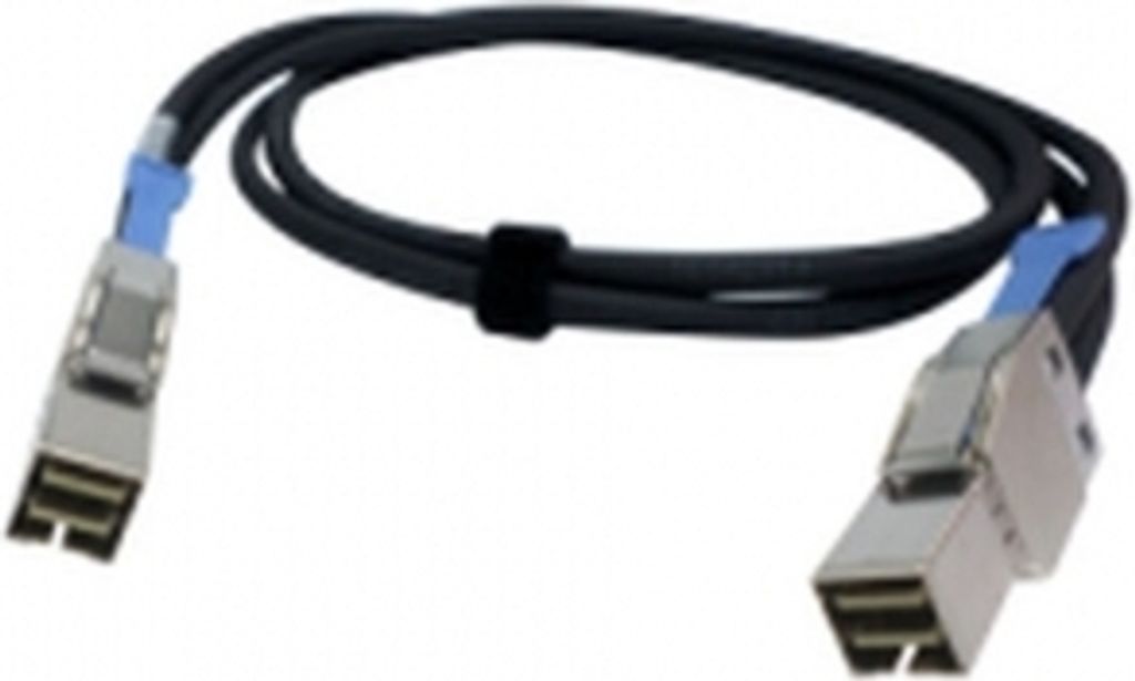 QNAP - Externes SAS-Kabel - SAS 12Gbit/s - 36 pin 4x Mini SAS HD (SFF-8644) (M) zu 36 pin 4x Mini SAS HD (SFF-8644) (M) - 2 m - Schwarz - für QNAP...