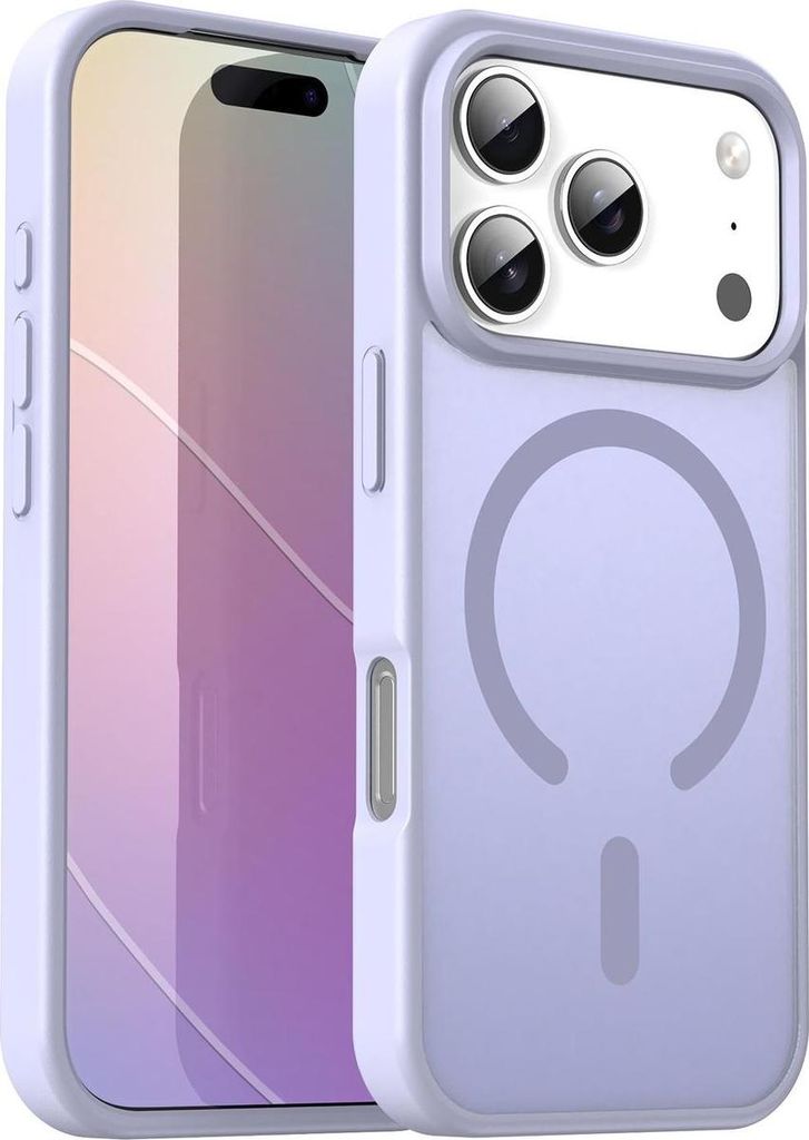 Mobigear Shockproof iPhone 17 Pro MagSafe Hülle Hardcase Backcover - Lavendel