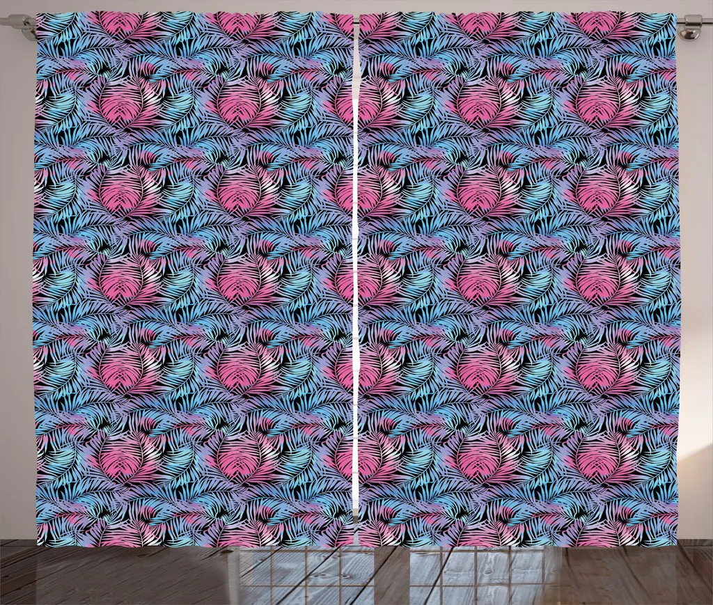 ABAKUHAUS Tenda Rustica Palme Tropicali 280x175cm - Vendita Online