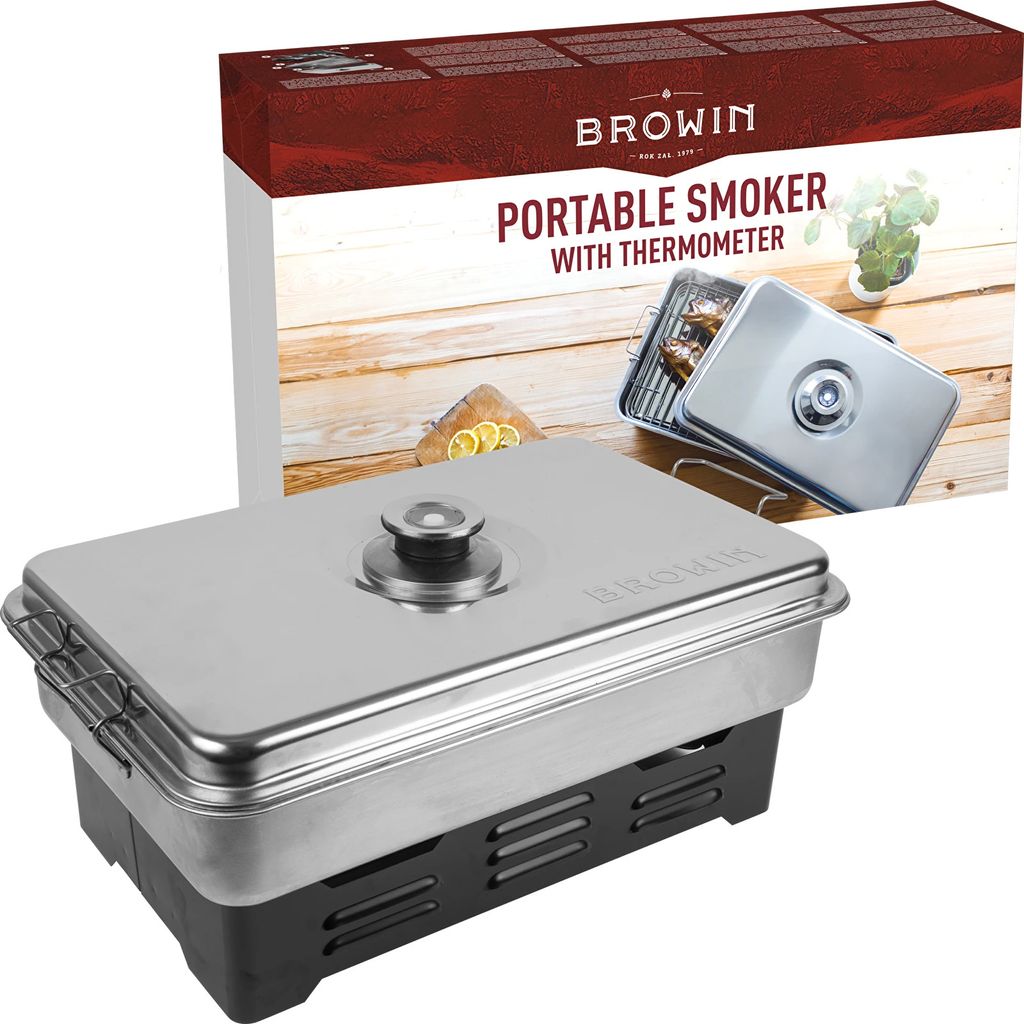 TISCHRÄUCHEROFEN OFEN RÄUCHEROFEN GRILLOFEN Grill BBQ Produktbild 