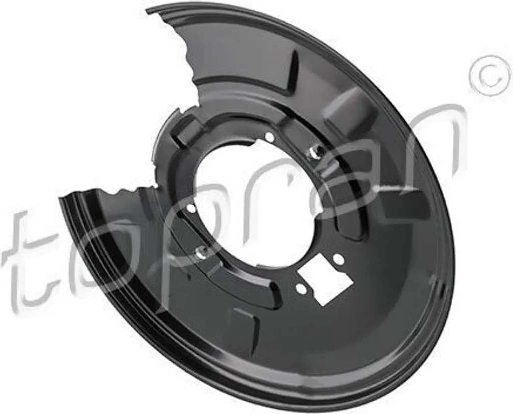 Tôle d'ancrage arrière droite TOPRAN 503 813 pour BMW X3 E83 et E46