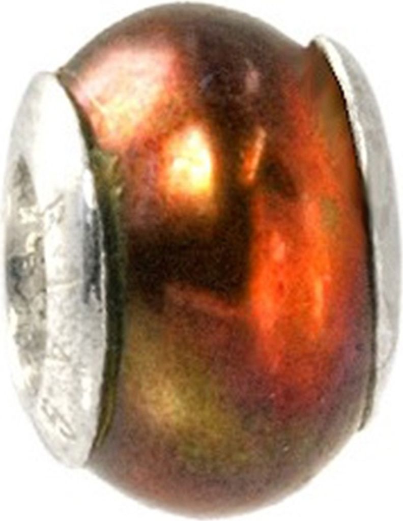 CarloBiagi Bead Charm Schmuck Element Perle 925 Echt Silber BBSP04