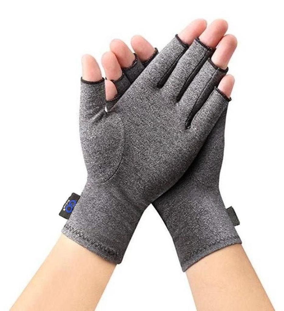 GO Medical Rheuma Handschuhe - M - Grau Produktbild 