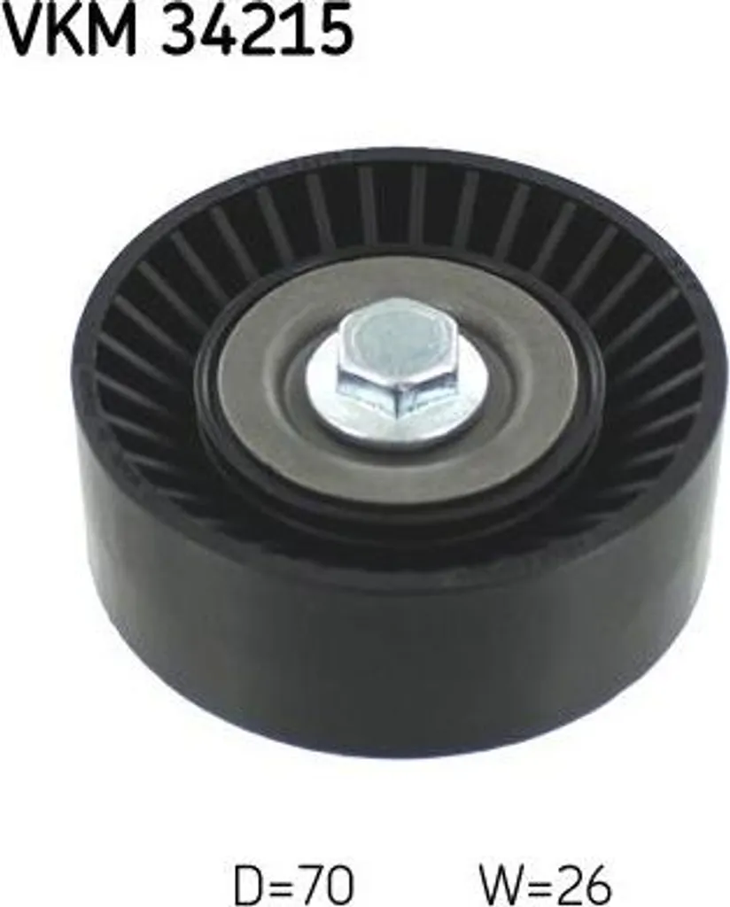 SKF Cinghia Multi-V VKMV 6DK1215 | Lunghezza Originale Per Organi Ausiliari | Qualità OE