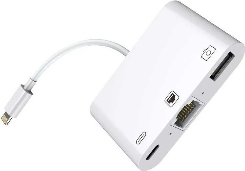 Adaptateur Réseau RJ45 pour iPad et iPhone Microconnect W125648613 USB