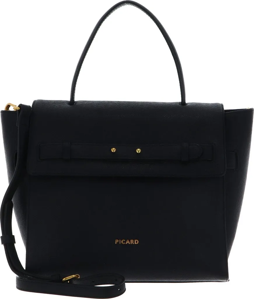 Sac Bandoulière Chic Way PICARD Noir avec Bandoulière Réglable Confort