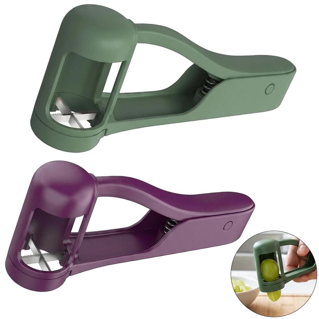 2er-Set Tomatenschneider & Traubenschneider, ideale Wahl Produktbild 