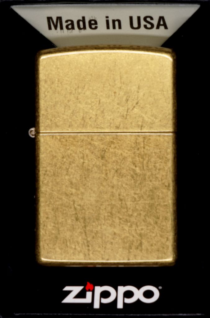 Zapalovač ZIPPO STREET BRASS 60006629 Obrázek produktu 