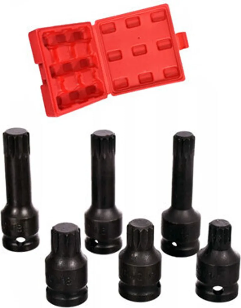 Prese a percussione scanalate m14, m16, m18, cr-mo, ss06