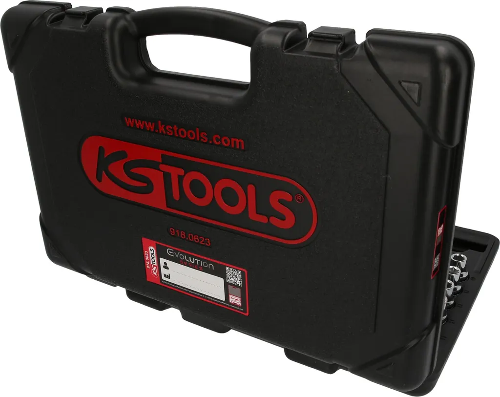 Coffret clés à douilles 1/2 KS TOOLS 918.0623 CHROMEplus 23pcs - 6