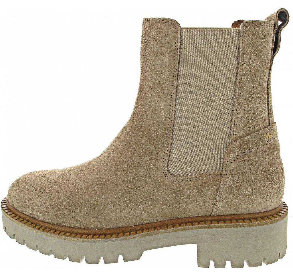 Marc O’Polo Flat Heel Chelsea Chelsea Boot Beige in Gr. 40
