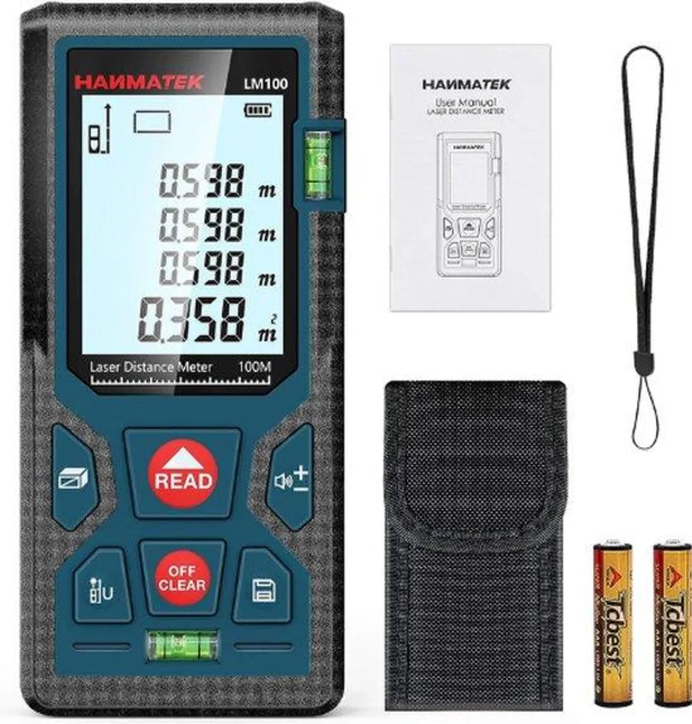 Télémètre laser 100m avec mesure de précision haute performance TL100