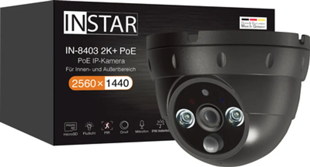 INSTAR IN-8403 2K+ POE sw 14081 Caméra IP LAN 2560 x 1440px (14081)