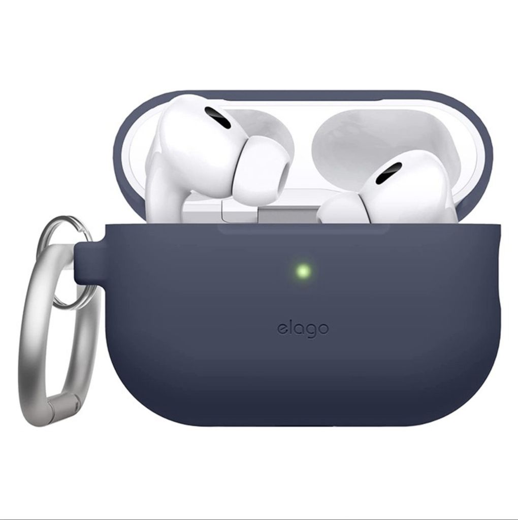 Elago Silikon-Hängehülle für AirPods Pro 2 Jean Indigo