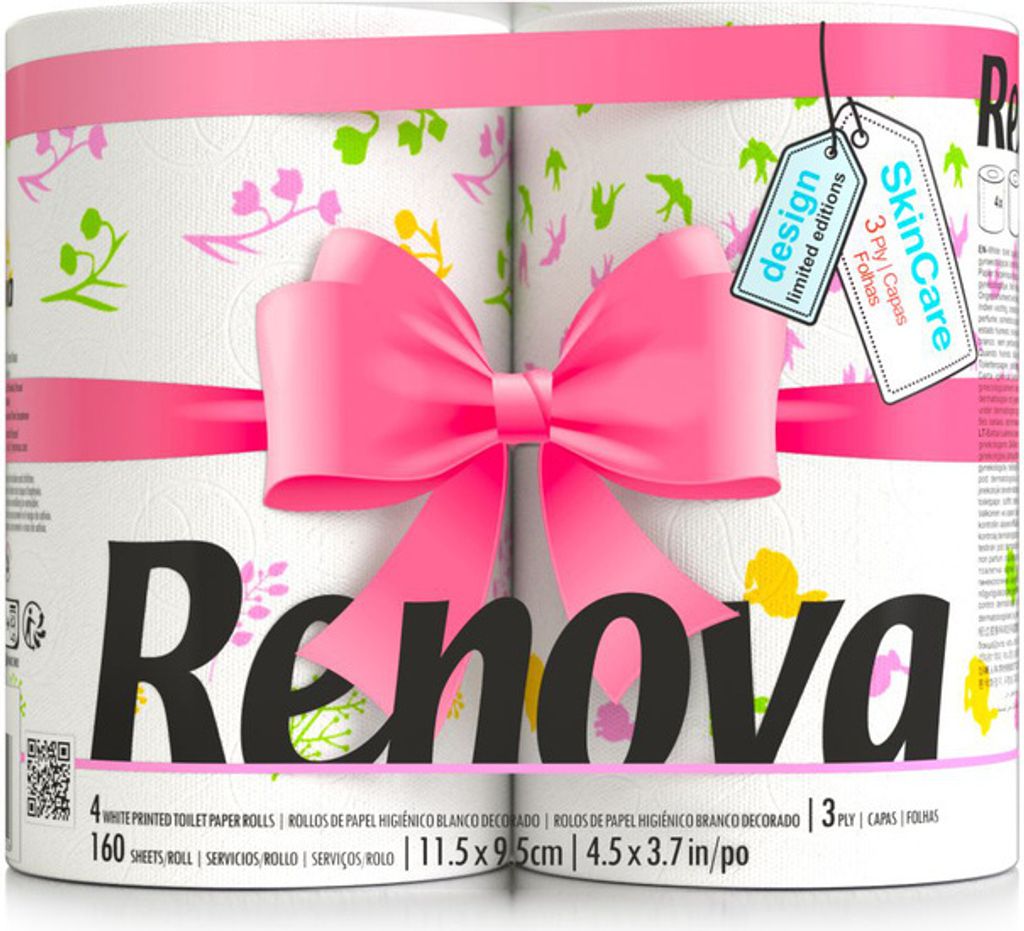 Toilettenpapier Blossom/Summer - 4 Rollen | Produktbild 