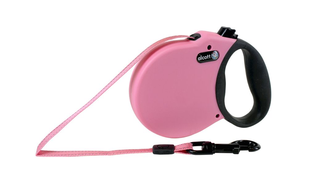 Alcott Abenteuer Rollleine Gr. S - 5m bis 20kg in pink Produktbild 