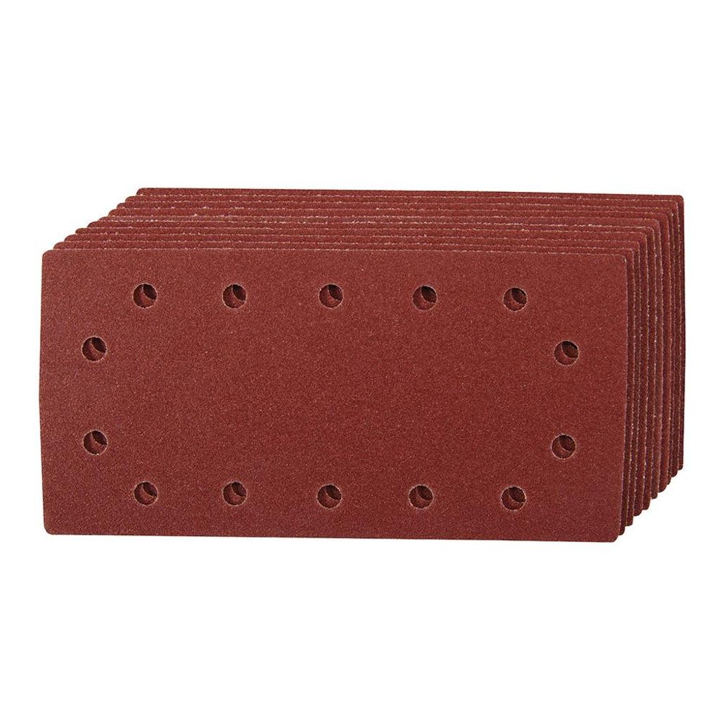 Klettschleifblätter, gelocht, 115 x 230 mm, 10er-Pckg. Produktbild 