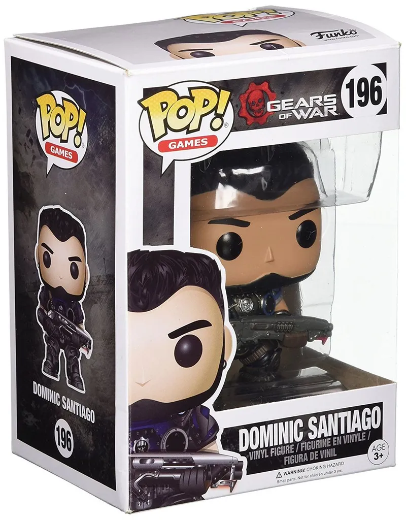 Décoration Bureau Gamer Figurine Dominic Santiago Gears of War Funko Pop