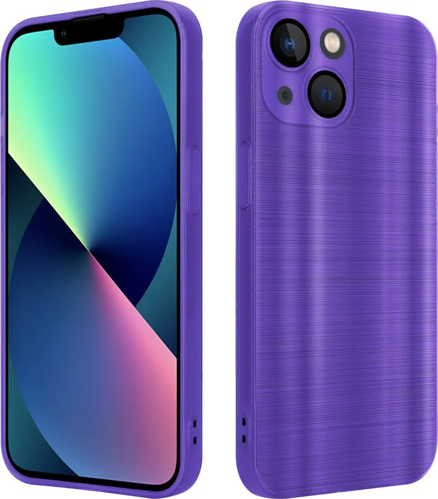 Cover iPhone 14 PLUS Cadorabo Viola - Custodia TPU Silicone Sottile