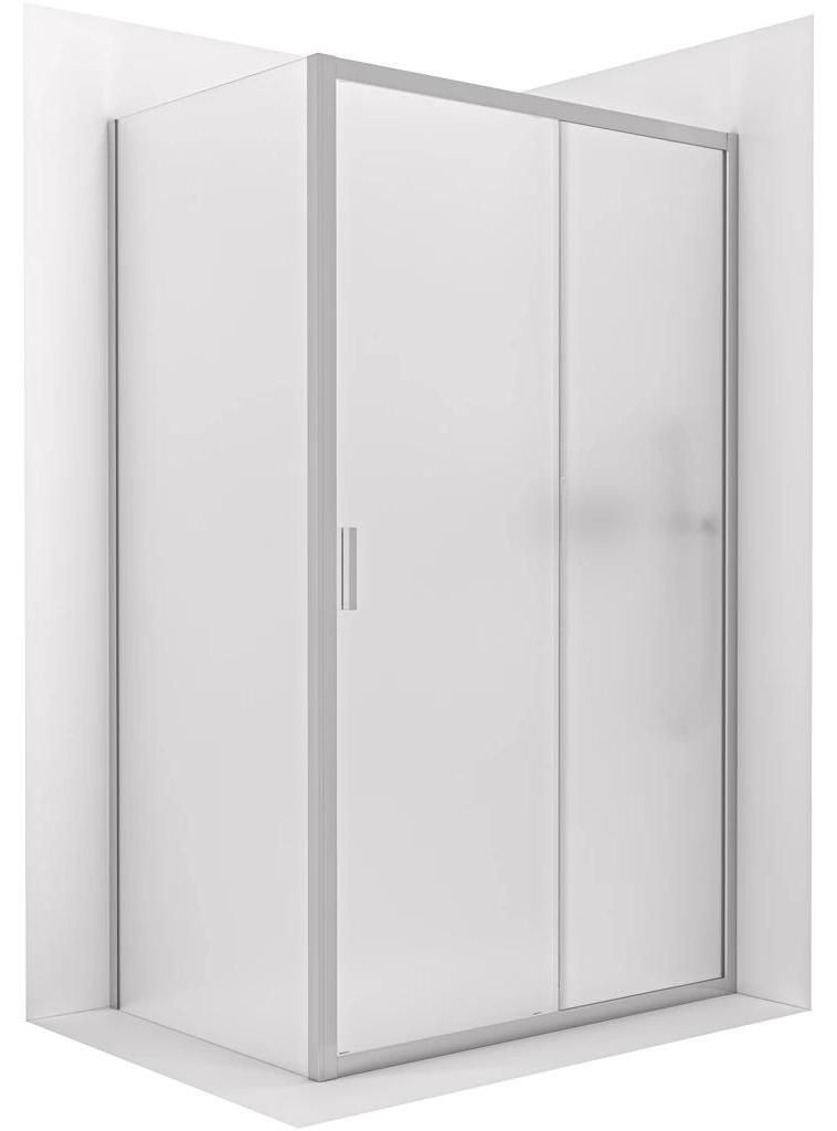 CERANO - Douchecabine Varone LINE L/P - 6 mm - chroom, Productafbeelding 