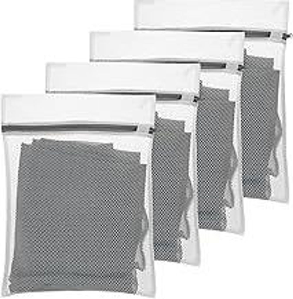 4 Stück Netz Wäschesäcke für Waschmaschine 30x20cm Klein Wäschenetz Waschmaschine Wäschesack Feinwäsche Wäschenetze Wäschesäckchen Wäsch...