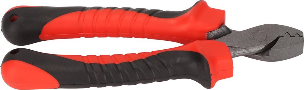 Angel-Crimpzange, schnell schneidend, ergonomischer Gummigriff, Kohlenstoffstahl-Draht-Crimper-Werkzeuge