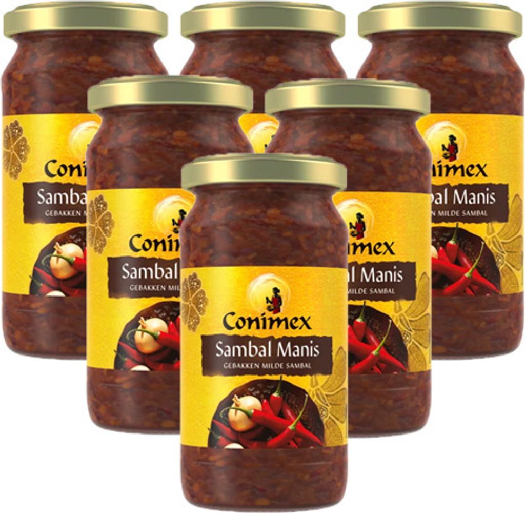 Conimex - Sambal Manis - 6x 200g Produktbild 