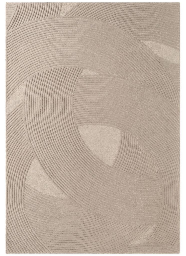 Ted Baker Wollteppich Victoria, Beige, handgewebt, Produktbild 