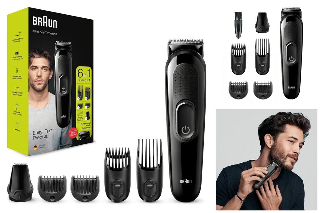- MGK3235 All-In-One Trimmer Braun 6-in-1