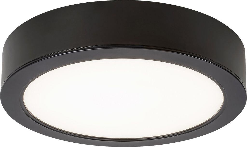 Plafón čierny okrúhly Ø12cm LED 7W neutrálna farba svetla Obrázok produktu 
