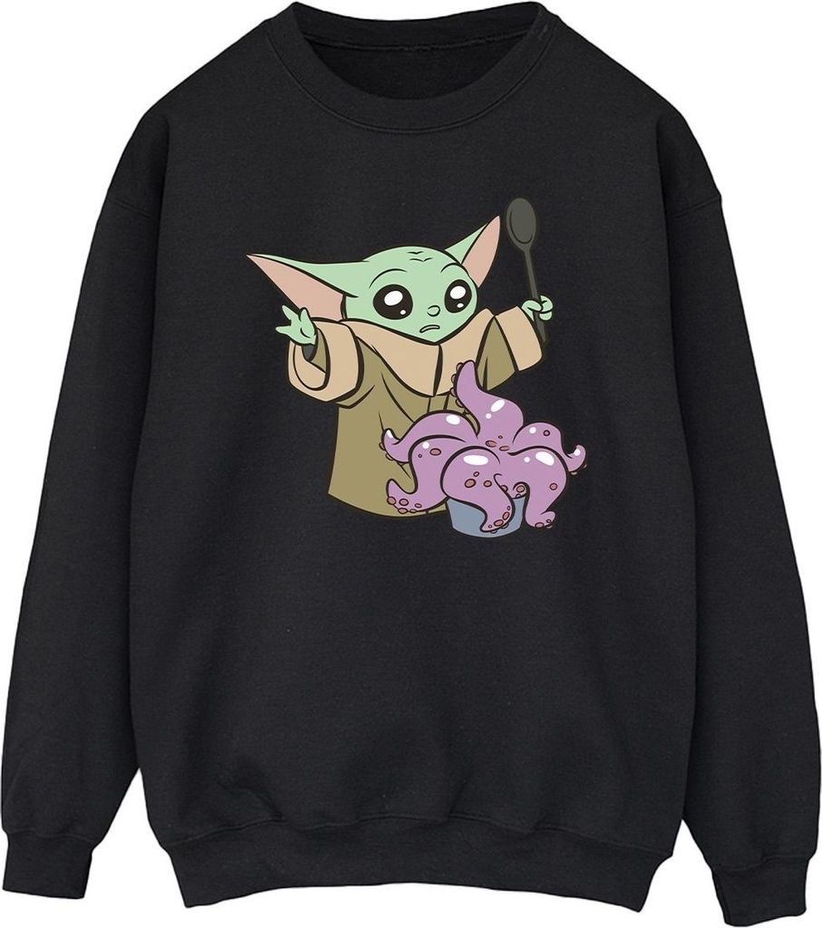 Star Wars - "The Mandalorian" Sweatshirt für Herren BI46720 (M) (Schwarz)