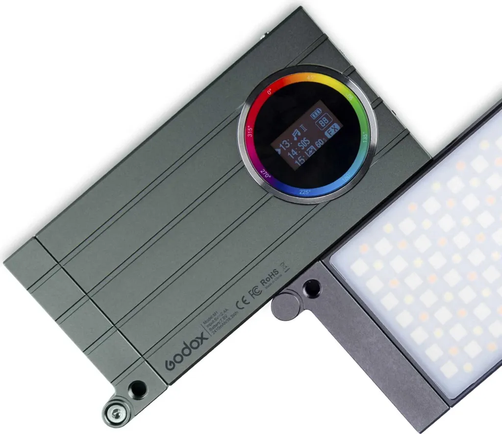 Projecteur LED RGB de Poche Godox M1 pour Smartphone et Reflex Numérique - 2