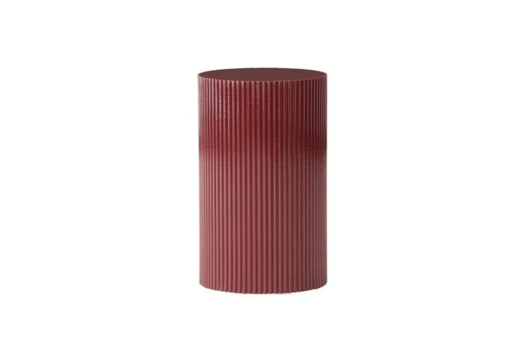 Table basse d'appoint ronde 30,5cm pour salon et balcon - Modèle Luna