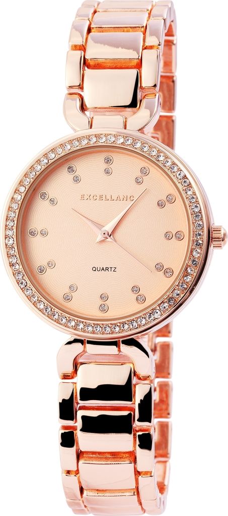 Excellanc Damenuhr mit Metallarmband