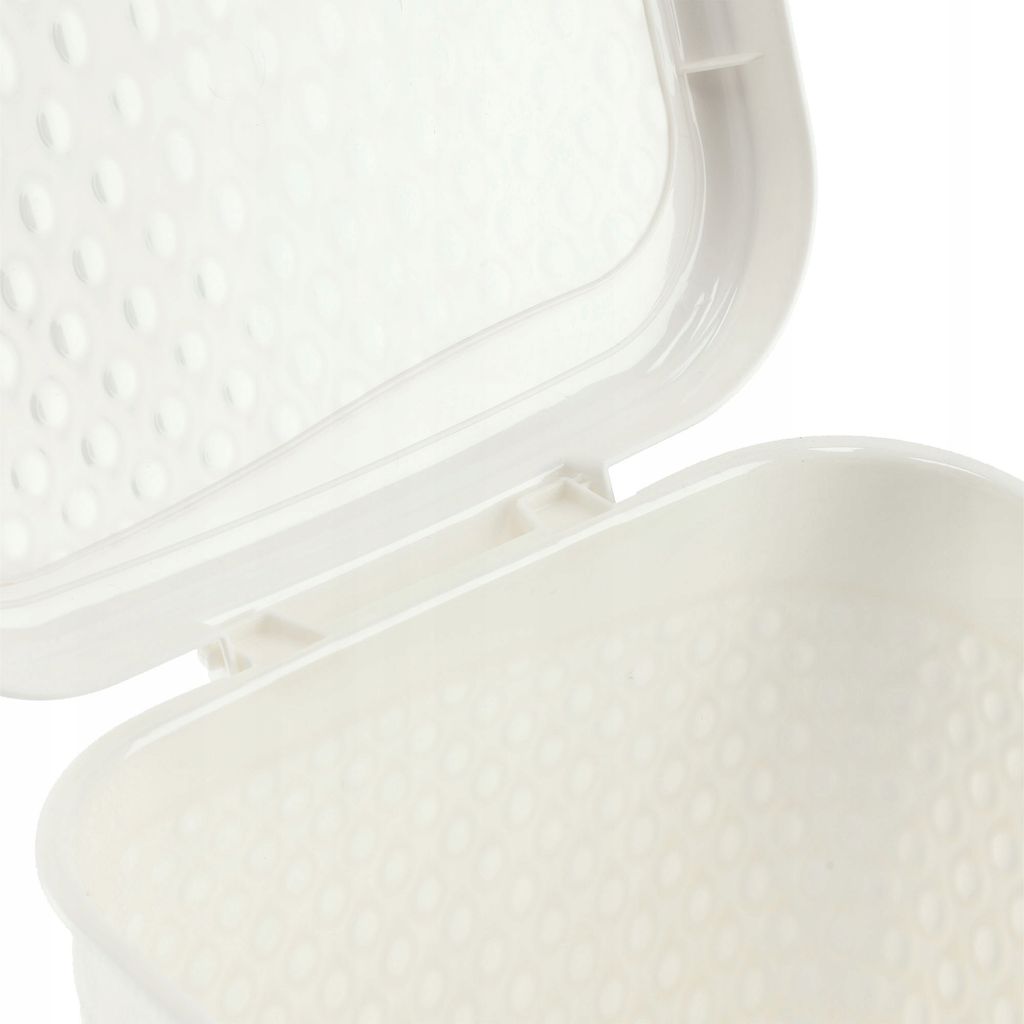 Contenitore Per Detersivi KADAX - 6L, Con Coperchio, Bianco, Per Organizzare Bagno O Cucina