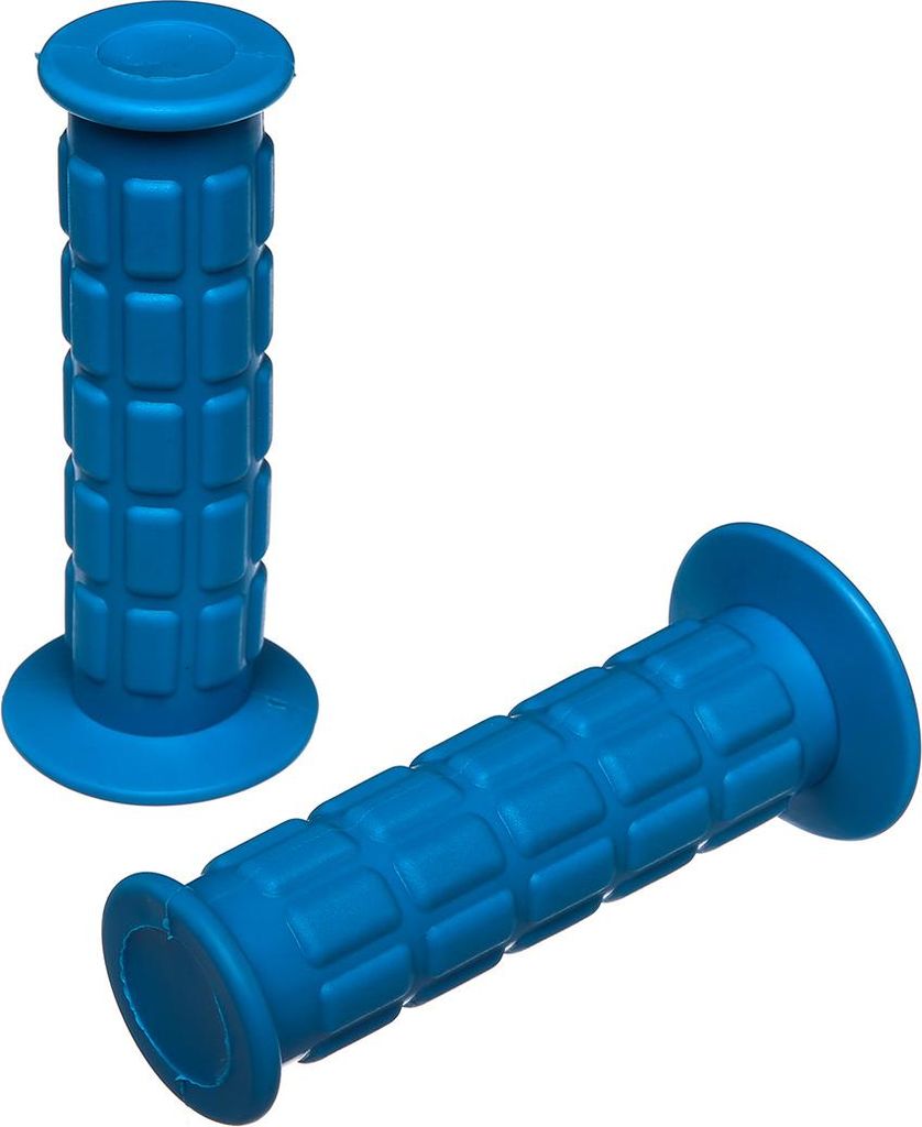 Set: Lenkergummis für Gasdrehgriff und Festgriff, Waffelmuster, hellblau - für Simson S50, S51, S70, SR50, SR80