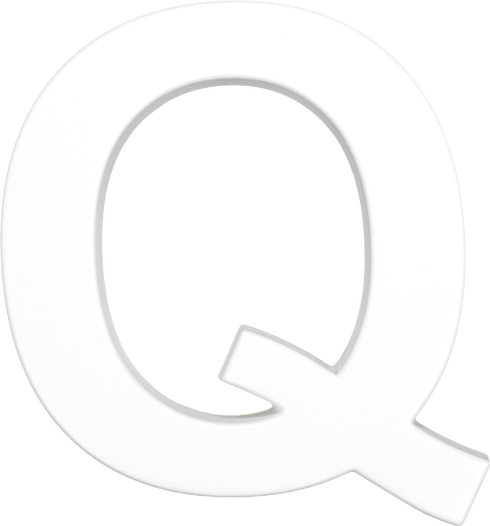 3D Buchstaben | Polyurethan| stoßfest | Grand Decor | 200mm Höhe | Q