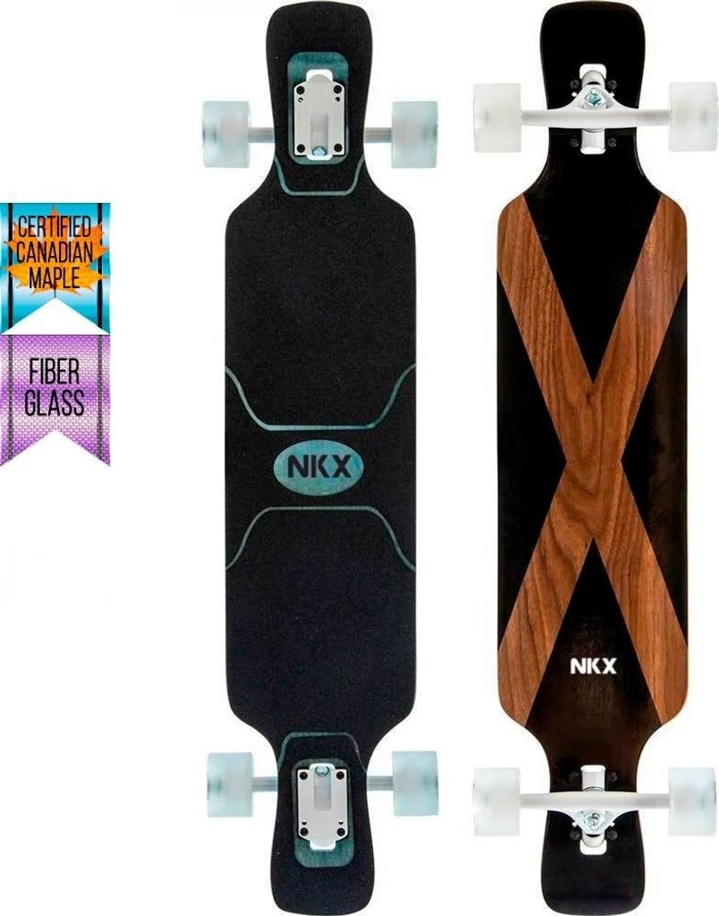 NKX Signature Flex1 Longboard Walnuss 39,5"